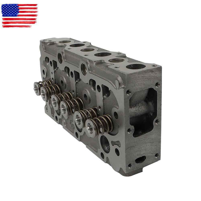 DURAFORCE 15371-03044 For Kubota D750 Engine Complete Cylinder Head Assy & Full Gasket Kit
