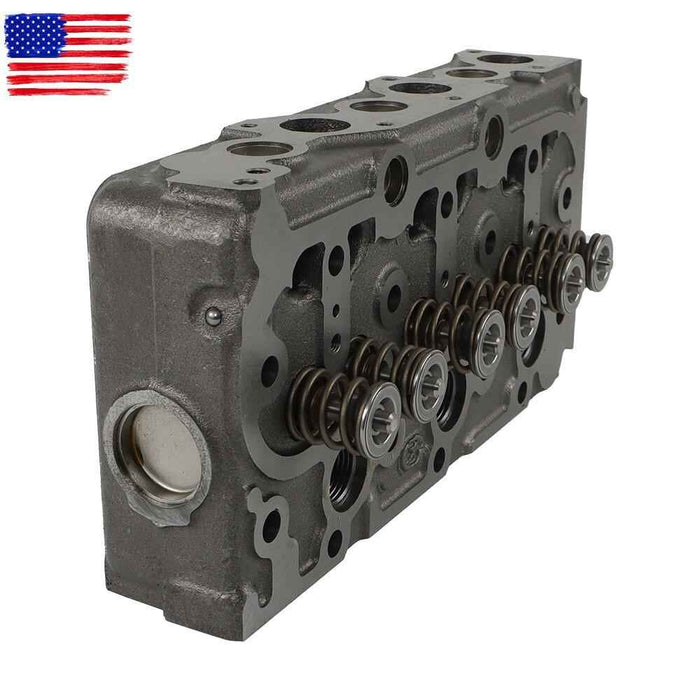 DURAFORCE 15371-03044 For Kubota D750 Engine Complete Cylinder Head Assy & Full Gasket Kit