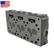 DURAFORCE 15371-03044 For Kubota D750 Engine Complete Cylinder Head Assy & Full Gasket Kit