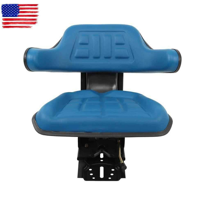 DURAFORCE Blue Tractor Suspension Seat For Ford 2000 2600 2610 3000 4000 3600 4600 3910