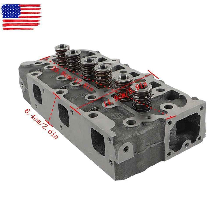 DURAFORCE For D1305 Kubota B2710HSD F3060 F3060-R Engine Complete w/ Valves Cylinder Head