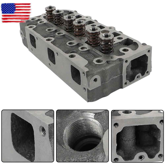 DURAFORCE For D1305 Kubota B2710HSD F3060 F3060-R Engine Complete w/ Valves Cylinder Head