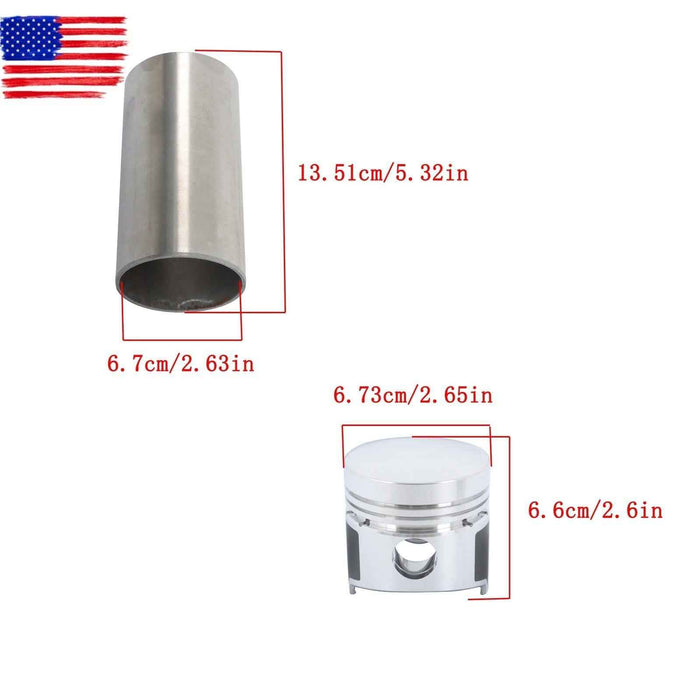 DURAFORCE Z500 Engine Overhaul Rebuild Kit For Kubota ZB500 B5000 B5001 B5100 Gaskets