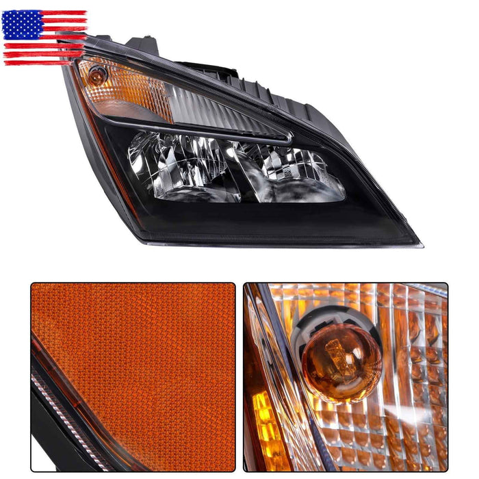 DURAFORCE Right Headlamp W/Bulb A6601512003 For Freightliner Cascadia 2018-2023 Headlight