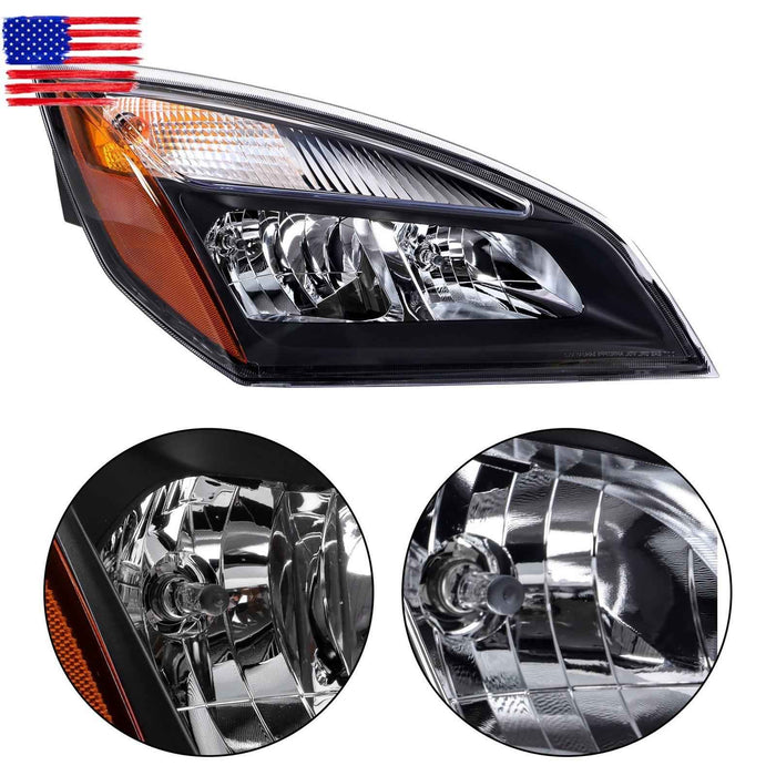 DURAFORCE Right Headlamp W/Bulb A6601512003 For Freightliner Cascadia 2018-2023 Headlight