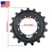 DURAFORCE Drive Sprocket 304-1916 For Caterpillar 239D 249D 279C 289C 289C2 289D 299C 299D