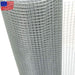 DURAFORCE Galvanized Welded Wire Mesh Chicken Poultry Fence Mesh Roll 48"x100' 1/2 inch