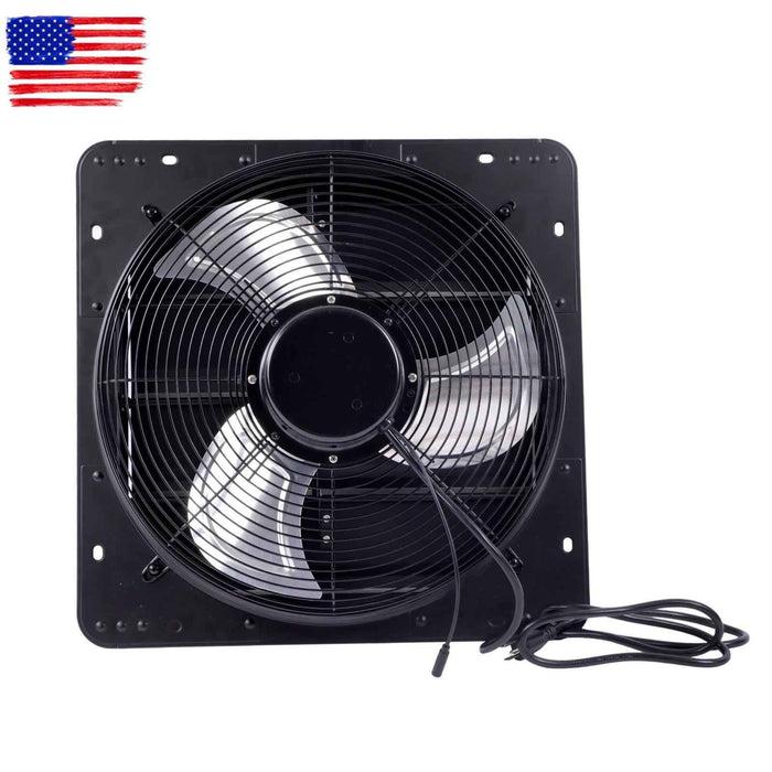 DURAFORCE Shutter Exhaust Fan Shop Exhaust Fan 16'' Speed Control Wall-Mount Attic 2600CFM