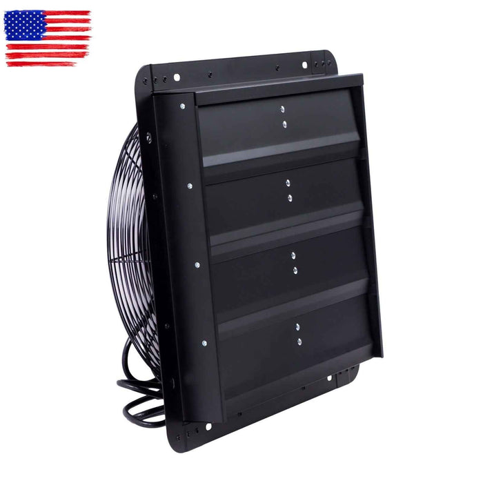 DURAFORCE Shutter Exhaust Fan Shop Exhaust Fan 16'' Speed Control Wall-Mount Attic 2600CFM