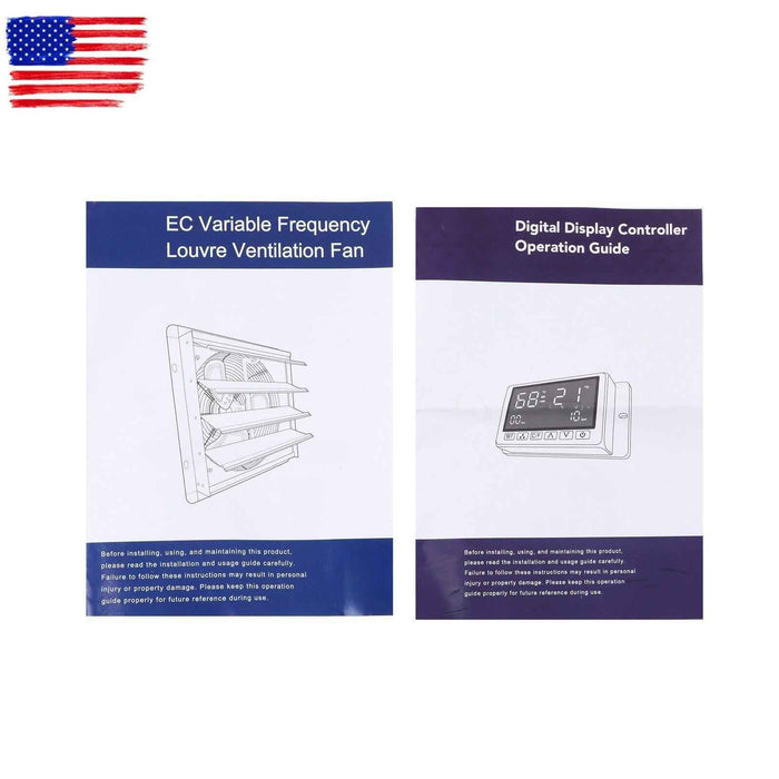 DURAFORCE Shutter Exhaust Fan Shop Exhaust Fan 16'' Speed Control Wall-Mount Attic 2600CFM