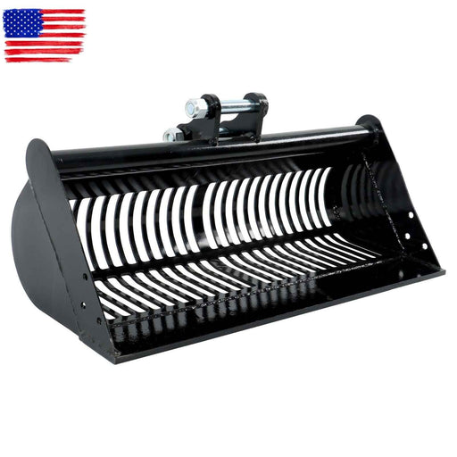 DURAFORCE 800mm Screening Sieve Sand Bucket Attachment For 0.8-1.5 Ton Mini Excavator