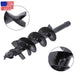 DURAFORCE 200mm Diameter Auger Drill Rod Post Hole Attachment for 1T-1.5T mini excavator