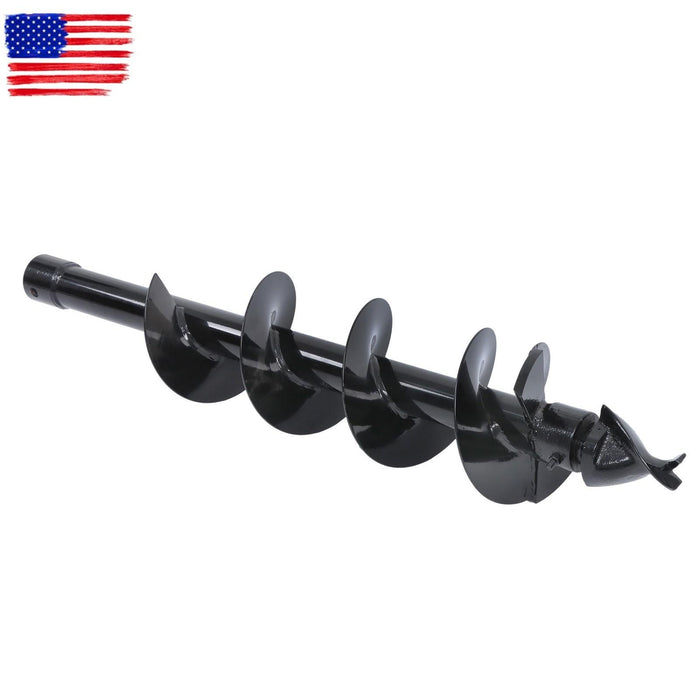 DURAFORCE 200mm Diameter Auger Drill Rod Post Hole Attachment for 1T-1.5T mini excavator