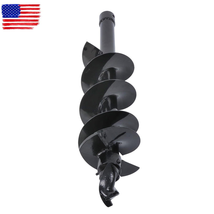 DURAFORCE 200mm Diameter Auger Drill Rod Post Hole Attachment for 1T-1.5T mini excavator