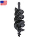 DURAFORCE 200mm Diameter Auger Drill Rod Post Hole Attachment for 1T-1.5T mini excavator