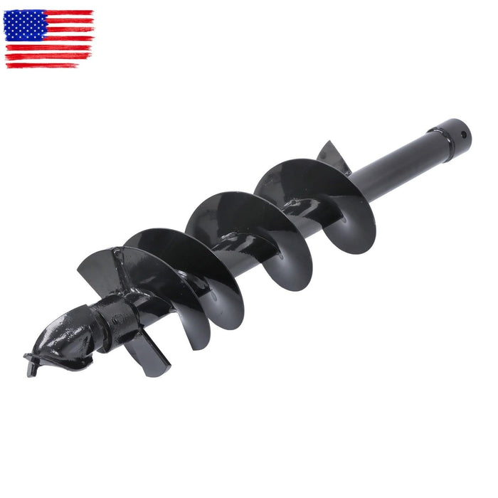 DURAFORCE 200mm Diameter Auger Drill Rod Post Hole Attachment for 1T-1.5T mini excavator