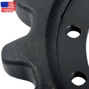 DURAFORCE 12 Bolt Hole 15T Drive Sprocket for Caterpillar 239D 249D 259D Series 304-1870