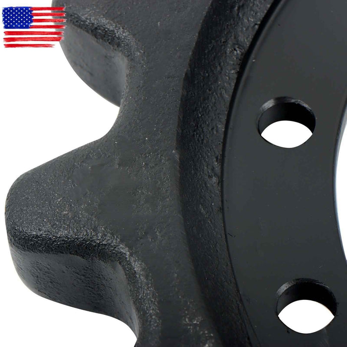 DURAFORCE 12 Bolt Hole 15T Drive Sprocket for Caterpillar 239D 249D 259D Series 304-1870