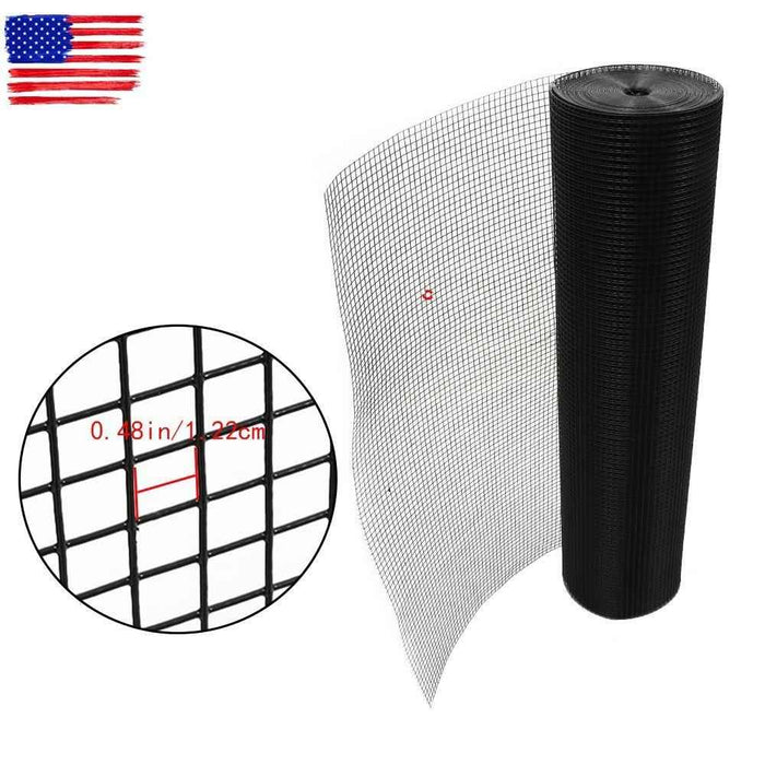DURAFORCE 19 Gauge 48inx100ft Chicken Rabbit Fence Hardware Cloth Welded Wire 1/2"