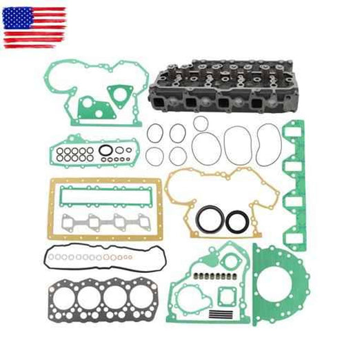 DURAFORCE For Mitsubishi S4S Engine Part Complete Cylinder Head Assembly & Full Gasket Set