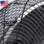 DURAFORCE Shutter Exhaust Fan 24 Inch W/ Speed Controller And 1.65M Power Cord 4120CFM