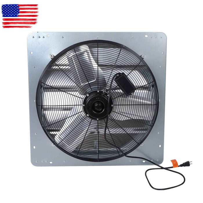 DURAFORCE Shutter Exhaust Fan 24 Inch W/ Speed Controller And 1.65M Power Cord 4120CFM