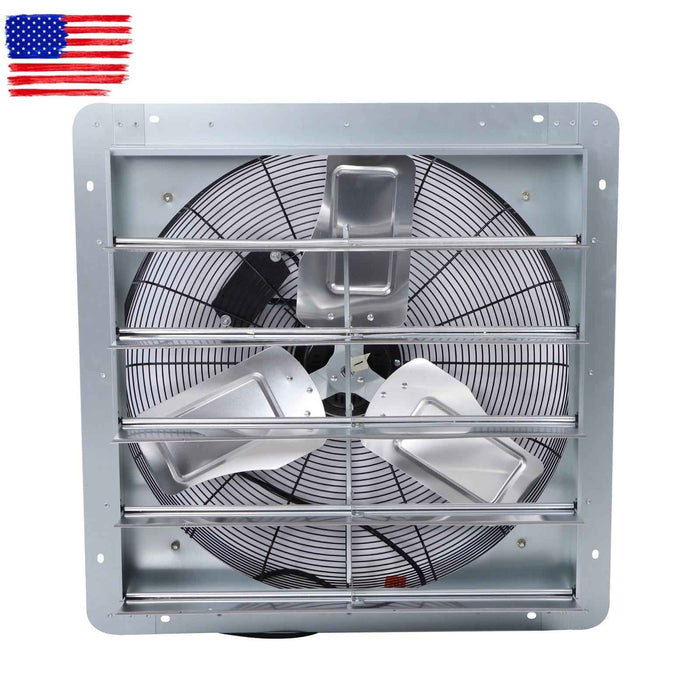 DURAFORCE Shutter Exhaust Fan 24 Inch W/ Speed Controller And 1.65M Power Cord 4120CFM