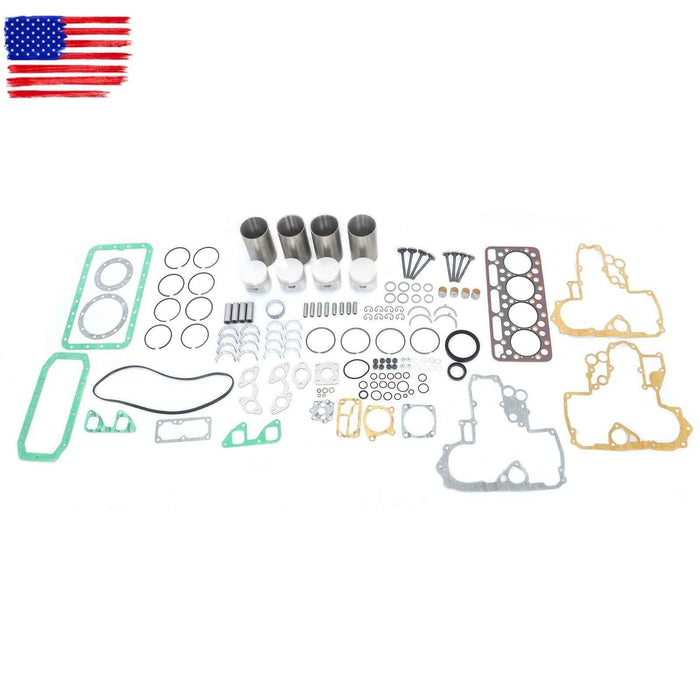 DURAFORCE For Kubota L3350 L3450DT L3250DT For Bobact 231 V1902 Overhaul Rebuild Kit