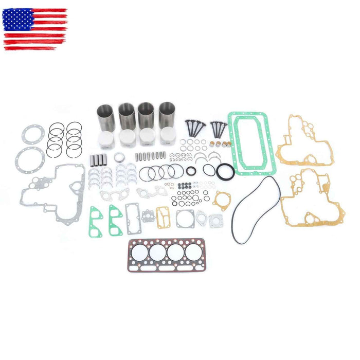DURAFORCE For Kubota L3350 L3450DT L3250DT For Bobact 231 V1902 Overhaul Rebuild Kit