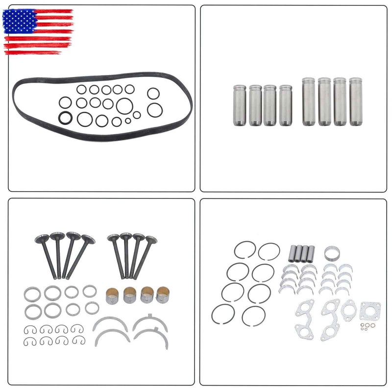 DURAFORCE For Kubota L3350 L3450DT L3250DT For Bobact 231 V1902 Overhaul Rebuild Kit