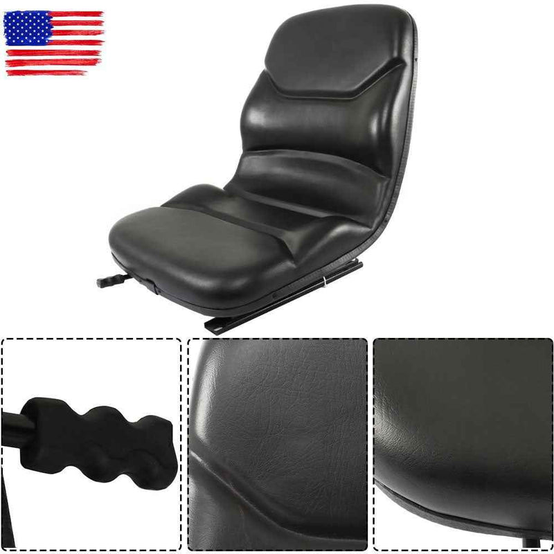 DURAFORCE Seat For Case Backhoe Loader 580C 580D 580E 580L 580M Skid Steer Loader 480 480B