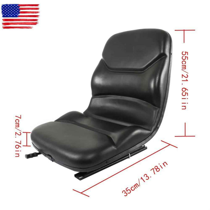 DURAFORCE Seat For Case Backhoe Loader 580C 580D 580E 580L 580M Skid Steer Loader 480 480B