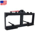DURAFORCE Skid Steer 49" Hay Bale Spear Attachment Heavy Duty Tractor Bale Handling Hitch