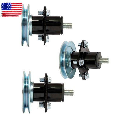 DURAFORCE 3 Pack Spindle 51520900 For Gravely ZT 42 ZT 42 Carb ZT 42 CE with 42-Inch Deck