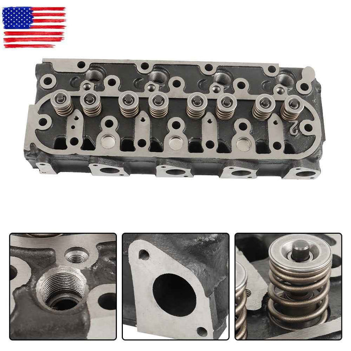 DURAFORCE For Kubota Cylinder Head With Valves V1505 V1505D V1505T V1505E 16246-99364