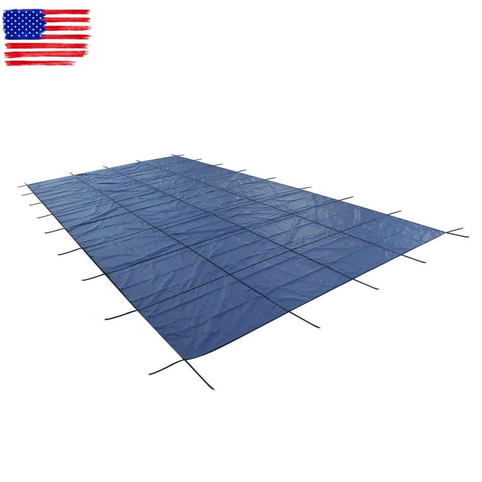 DURAFORCE Winter Rectangle Above Inground Swimming Pool Heavy Duty Safety Cover 22×42FT