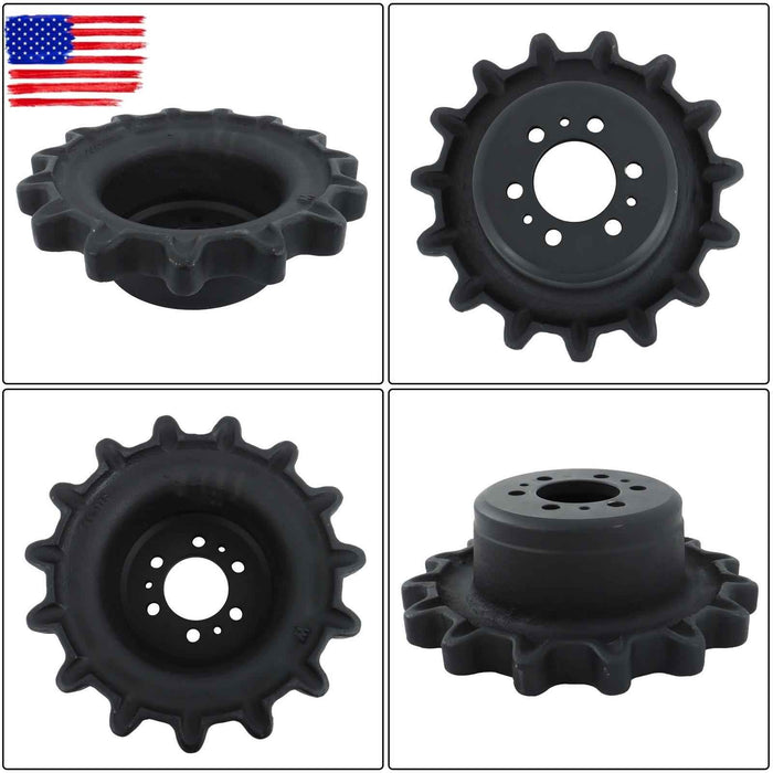 DURAFORCE Drive Sprocket For Bobcat T140 T180 T190 6855724 6736306 15 Teeth 5.75" Deep