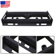 DURAFORCE Heavy-Duty Skid Steer Pallet Fork Frame W/Receiver Hitch & Spear Sleeves 2500LBS