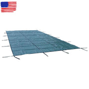 DURAFORCE Pool Safety Cover for Inground Pools 12x24 Ft Rectangle, Winter In Ground Pool