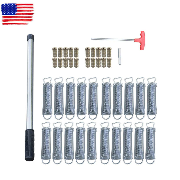 DURAFORCE Pool Safety Cover for Inground Pools 12x24 Ft Rectangle, Winter In Ground Pool