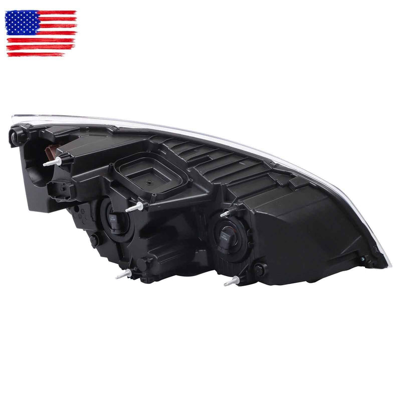 DURAFORCE Headlamp For Freightliner Cascadia 2018-24 Halogen Bulb Driver Left A6601512002