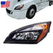 DURAFORCE Headlamp For Freightliner Cascadia 2018-24 Halogen Bulb Driver Left A6601512002