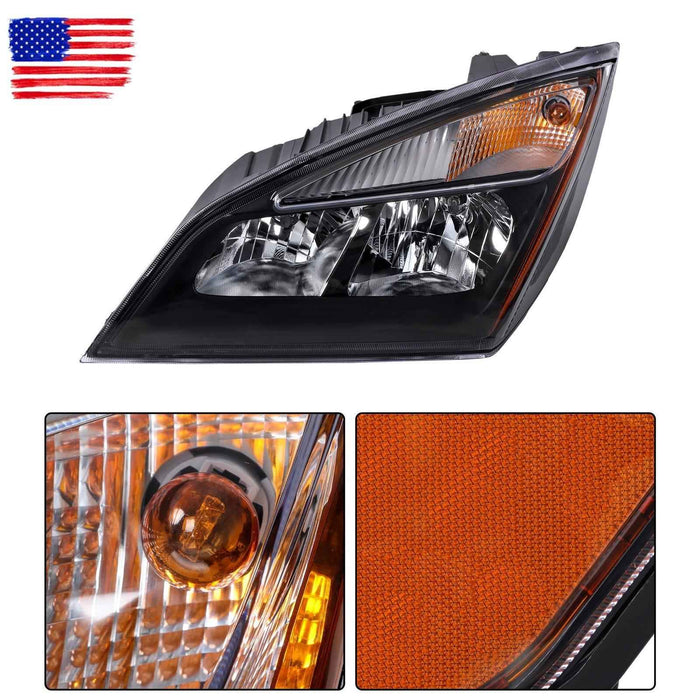 DURAFORCE Headlamp For Freightliner Cascadia 2018-24 Halogen Bulb Driver Left A6601512002