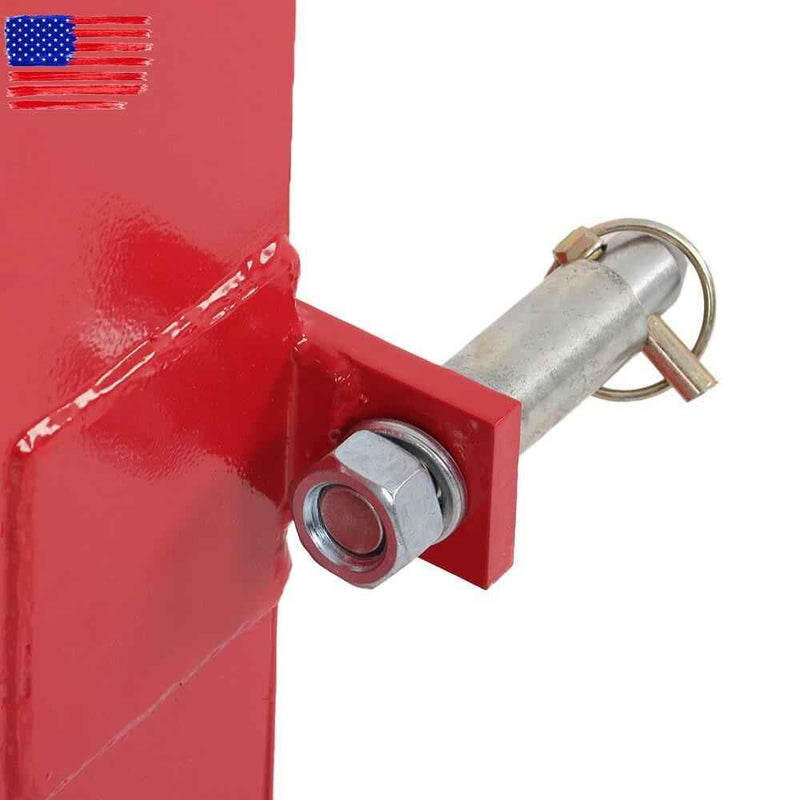 DURAFORCE Ballast Box 3 Point Category 1 Tractor Loader 2" Hitches Quick Tach Attachment
