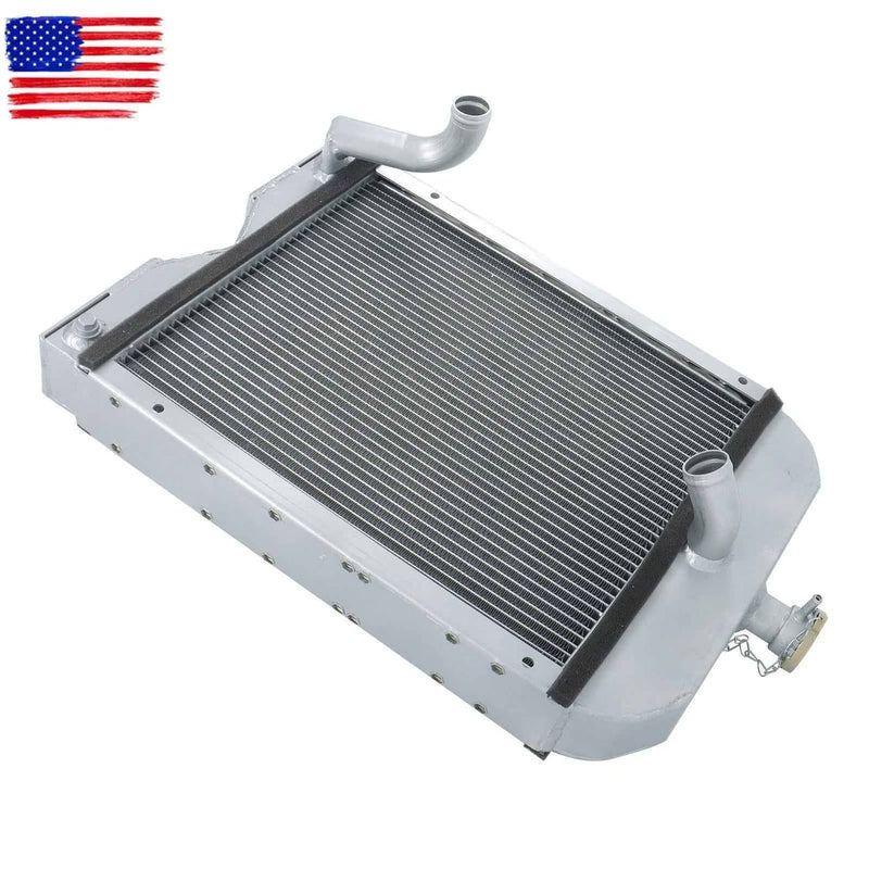 Ford 2n Radiator 2 Row Aluminum Cooling Radiator For Ford Tractor Radiator 2N 8N 9N ...