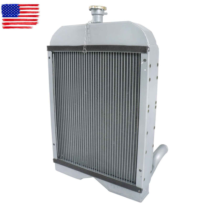 DURAFORCE 2 Row Aluminum Cooling Radiator For Ford Tractor Radiator 2N 8N 9N Model 8N8005