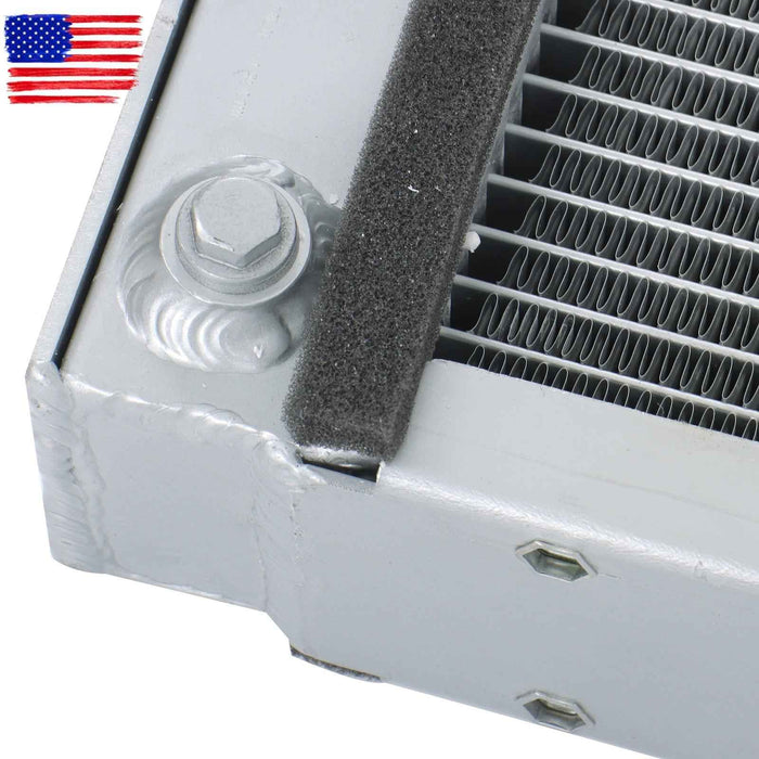 DURAFORCE 2 Row Aluminum Cooling Radiator For Ford Tractor Radiator 2N 8N 9N Model 8N8005