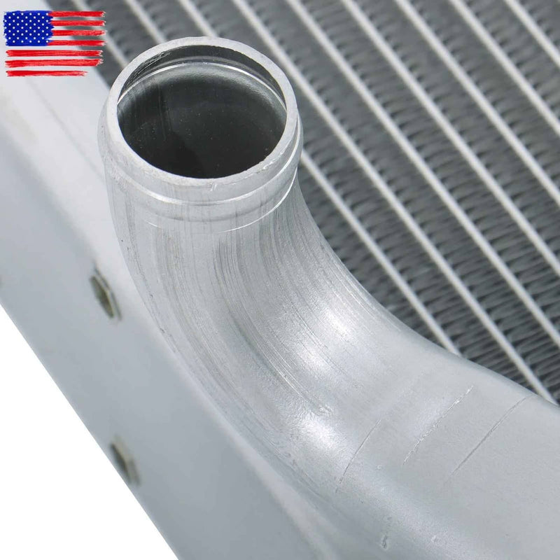 Ford 2n Radiator 2 Row Aluminum Cooling Radiator For Ford Tractor Radiator 2N 8N 9N ...