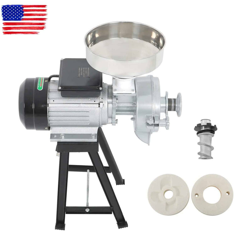DURAFORCE Electric Wet&Dry 3000W Grinder Mill Grain Coffee Grinder Feed/Flour Cereals Corn