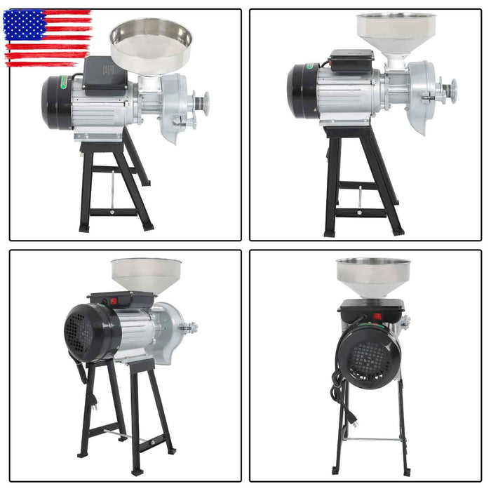 DURAFORCE Electric Wet&Dry 3000W Grinder Mill Grain Coffee Grinder Feed/Flour Cereals Corn